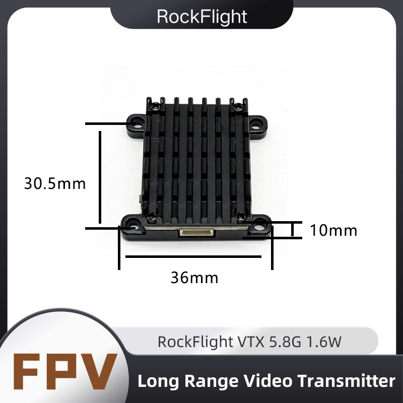 RockFlight TX663 VTX 5.8G 48CH - Drone Racing Frame のレビューと価格