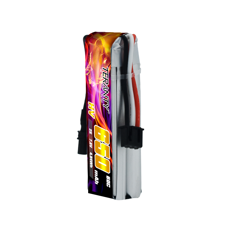 2/4/6/10個入り TERANTY 650mAh 2S  - Drone Racing Battery のレビューと価格