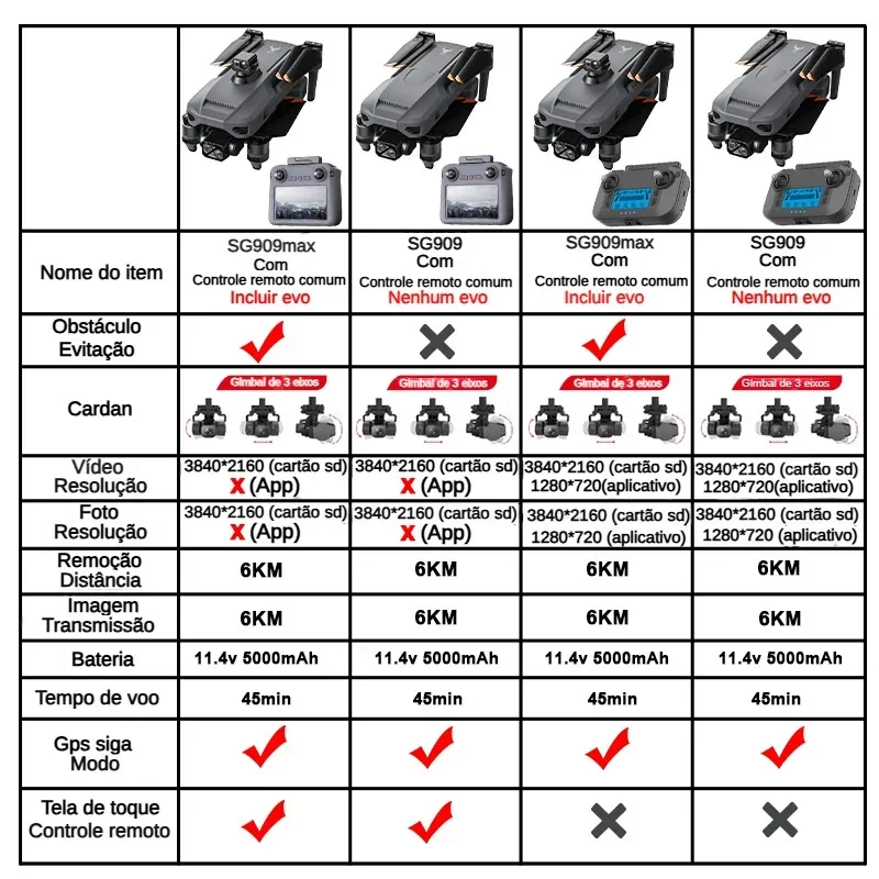 プロのドローン,4kカメラ,3軸ジンバル,5g,ZLL-SG - Drone Racing Camera のレビューと価格
